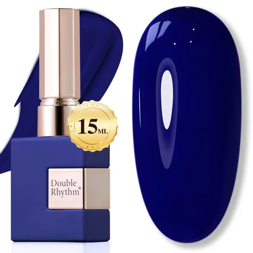 Miniatura 31 de Double Rhythm 15ml de esmalte de uñas en gel, color puro, mismo color, misma botella, esmalte de uñas de remoción para arte de manicura en salón