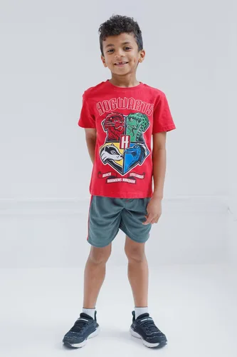 Miniatura 2 de Harry Potter Gryffindor Hufflepuff Ravenclaw Slytherin - Conjunto de pantalones cortos de camiseta