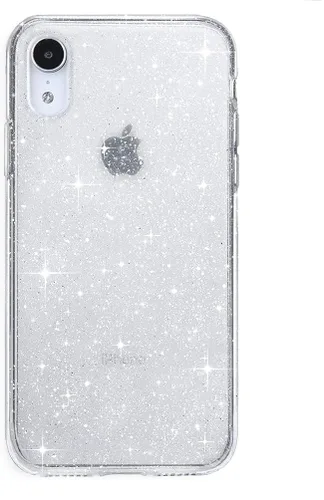 Miniatura 11 de Velvet Caviar Funda brillante iridiscente para iPhone XR, funda protectora estética para mujer (cuarzo ópalo azul)