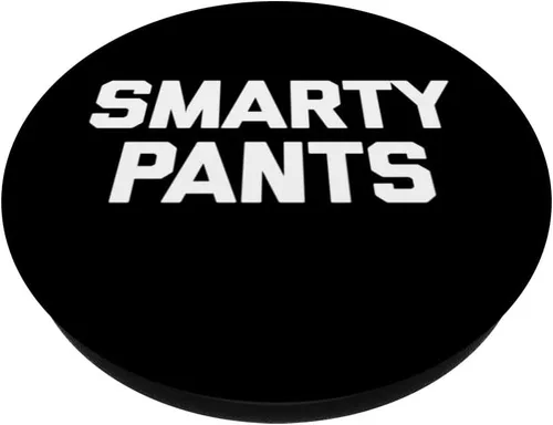 Miniatura 2 de Smarty Pants - Camiseta divertida con texto sarcástico, novedoso, humor PopSockets, intercambiable, PopGrip