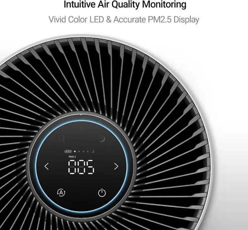 Miniatura 3 de WINIX T810 - Purificador de aire para habitación extra grande del hogar de hasta 1968 pies cuadrados en 1 hora con Wi-Fi inteligente, monitor