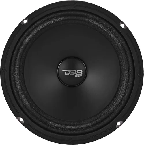 Miniatura 6 de DS18 PRO-SM8.2 - Altavoz delgado de 8 pulgadas, rango medio, canasta de acero rojo, 500 W de potencia máxima, 250 W RMS, 2 ohmios - Altavoces