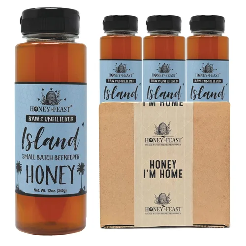 Miniatura 30 de Honey Feast, Miel de Flor Silvestre, 12 Onza