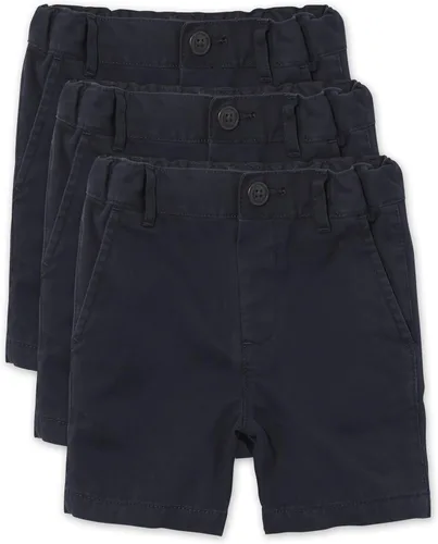 Miniatura 9 de The Children's Place - Pantalones cortos chinos elásticos para bebés y niños pequeños Negro Individual