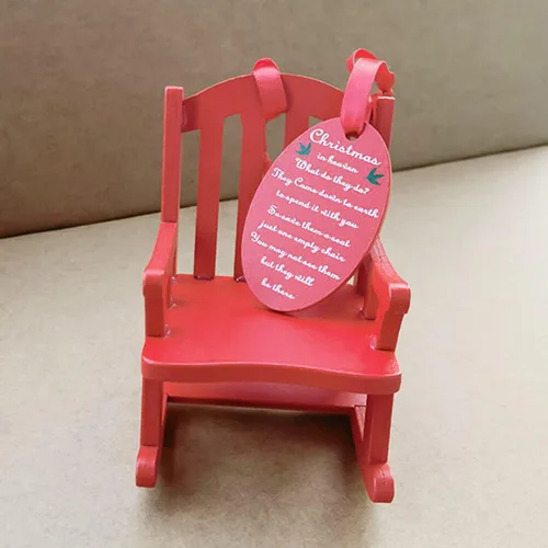 Miniatura 2 de Mecedora en miniatura para jardín