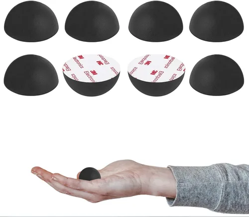 Miniatura 9 de Protectores de silicona hemisferio de 1.25 pulgadas, pies de aislamiento, almohadillas de goma antideslizantes con almohadillas de aislamiento