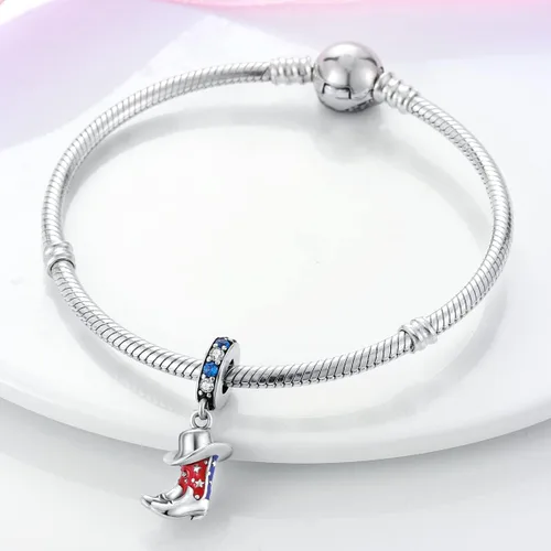 Miniatura 3 de MULA Dijes colgantes de plata de ley 925 para pulseras y collares para pasaporte de avión, cuentas de mariposa y libélula para mujer