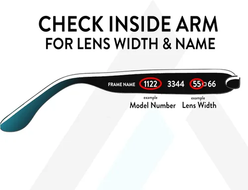 Miniatura 2 de Apex Lenses Lentes de repuesto para gafas de sol Prada SPS 01T