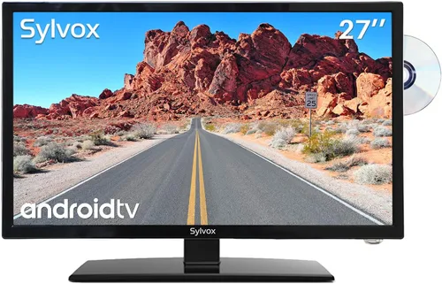 Miniatura 9 de SYLVOX Televisor de 32 pulgadas de 12 voltios, Smart TV FHD 1080P, reproductor de disco de video digital con ARC CEC integrado, soporte de conexión
