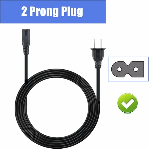 Miniatura 2 de Cable de alimentación de CA de 5 pies de repuesto para Sony CDP510 CDP710 CDP910 CDP-C90ES CDP-C910 CDPM19 CFD64 CFD68 CFD-120 AM-FM Reproductor