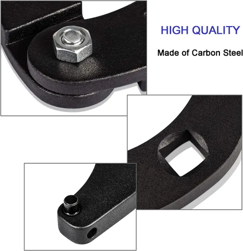 Miniatura 7 de Sunluway 7463 Llave de tuerca de glándula universal pequeña llave de cilindro hidráulico en la mayoría de equipos de granja y construcción, quita