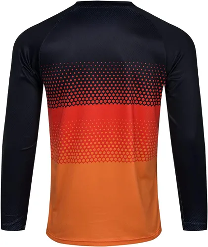 Miniatura 2 de Camiseta de ciclismo de montaña para hombre, manga larga, MTB Off-Road, Motocross, de secado rápido, para descenso y motocross