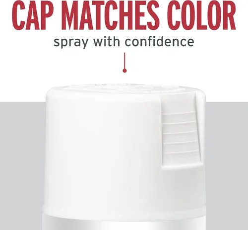 Miniatura 6 de Rust-Oleum 7790830 - Pintura en aerosol antióxido, 12 onzas, color blanco mate blanco (Flat White)