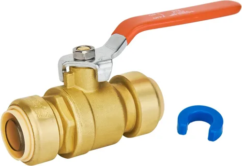 Válvula de cierre de bola de 1 pulgada, Válvula de bola de 1 pulgada SUNGATOR, Accesorios de cierre de agua de conexión por presión, Accesorios de