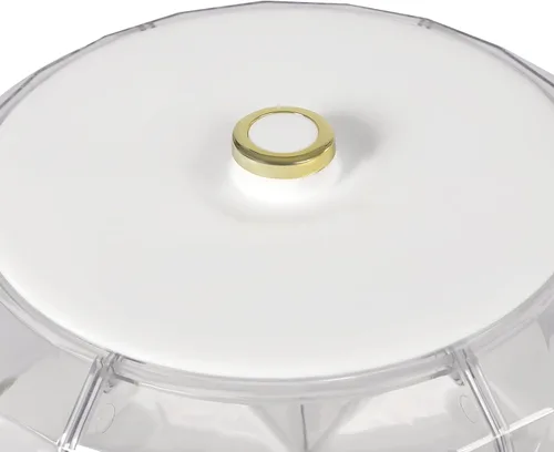 Miniatura 8 de Dispensador de almacenamiento de granos, dispensador de alimentos secos giratorio de 360°, dispensador de almacenamiento de cereales, contenedor