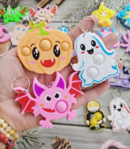 Miniatura 2 de Paquete de 30 unidades a granel para ansiedad de burbujas para adolescentes y niños, suministros pequeños para fiestas de cumpleaños, Halloween