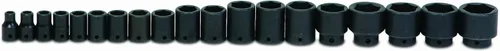 Miniatura 3 de Williams WS-4-14 Juego de dados de impacto de 6 puntos de 14 piezas de 1/2 pulgada