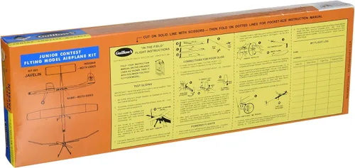Miniatura 2 de Guillow's Kit de modelo de volante de resistencia alimentada por goma Javelin