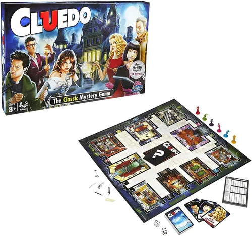 Miniatura 2 de Hasbro Gaming Cluedo The Classic Mystery - Juego de mesa