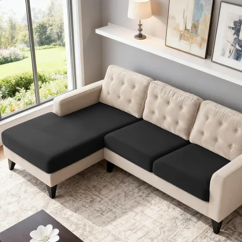 Miniatura 58 de TAOCOCO Fundas de Cojines de Sofá Elásticas Fundas de Asiento de Silla para Sillón, Fundas de Asiento de Sofá de 1 Pieza Protector de Muebles Suave