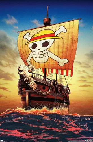 Miniatura 8 de Trends International Netflix One Piece - Póster de pared de una hoja, 34 pulgadas de largo x 22.4 pulgadas, versión enmarcada en negro