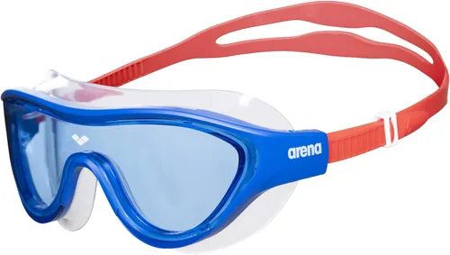 Miniatura 8 de ARENA Unisex Youth The One Junior Swim Mask Goggles for Boys and Girls Ages 6 to 12 Large Fit Polycarbonate Lens Humo Oscuro/Agua/Negro