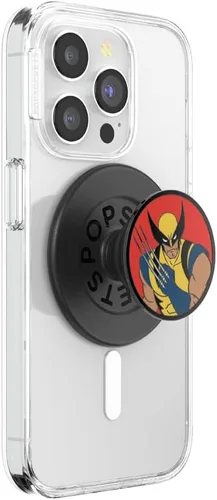 Miniatura 7 de PopSockets - Agarre para teléfono con soporte expandible, agarre adhesivo, esmalte - Mighty Thor