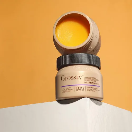 Miniatura 5 de Grossty Aceite de batana para el crecimiento del cabello, Dr. Sebi 100% puro crudo orgánico aceite de batana mantequilla tratamiento hidratante