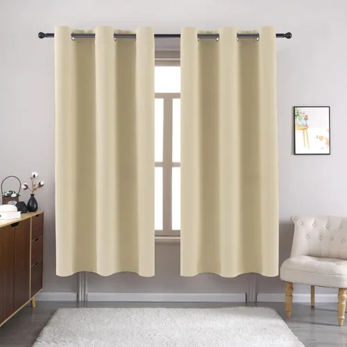 Miniatura 11 de Pickluc Cortinas Opacas Azul Marino para Sala de Estar, Cortinas Bloqueadoras de Luz con Ojales, Aislamiento Térmico, Reducción de Ruido, 52 Azul