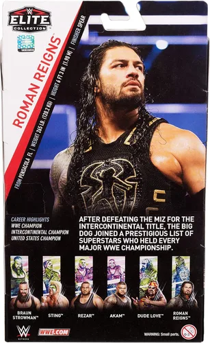 Miniatura 6 de WWE Roman Reigns Elite Collection Figura de acción