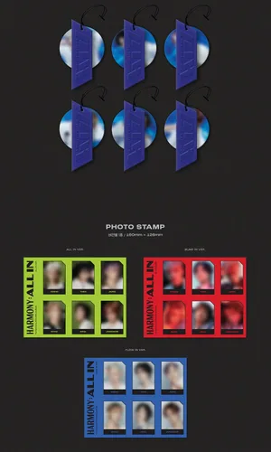 Miniatura 5 de P1HARMONY HARMONY ALL IN 6th Mini álbum ALL IN + BUMP IN + FLOW IN - 3 Ver Set. K-POP SELLADO
