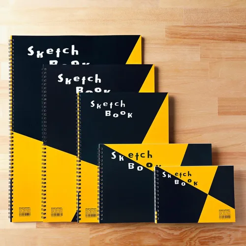 Miniatura 11 de Maruman ZUAN - Cuaderno de bocetos A4, 8.27 x 11.69 pulgadas, cuaderno de dibujo clásico, 24 páginas de papel texturizado sin ácidos para dibujar