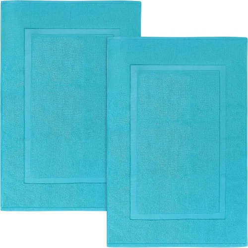Miniatura 25 de Utopia Towels Alfombra de algodón con banda, tapetes de baño, no es una alfombra de baño, 21 por 34 pulgadas / 53.34 x 86.36 cm, 100% algodón hilado