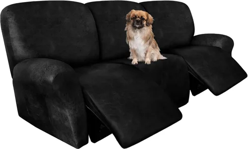 Miniatura 24 de ANARACHON Fundas para Sillas Reclinables Tipo Cuero, 4 Piezas Funda para Sillón Reclinable Lazy Boy, Protector de Muebles - Funda Suave Lavable