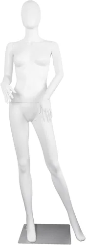 Maniquí femenino Forma de vestido sin rostro 70 pulgadas Maniquíes ajustables Modelo de vestido de cuerpo completo Maniquíes desmontables de