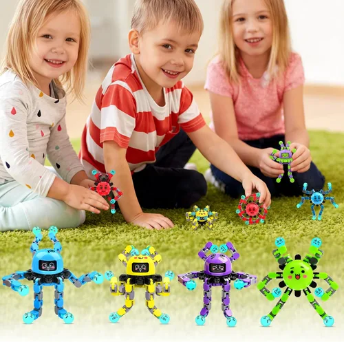 Miniatura 3 de 9 juguetes giratorios para niños y adultos, recuerdos de fiesta para niños, bolsas de golosinas a granel, juguete sensorial para aliviar el estrés