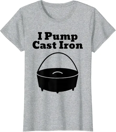 Miniatura 22 de I Pump - Camiseta de hierro fundido para cocinar al horno holandés