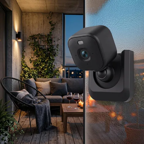 Miniatura 6 de Blink Mini 2K Camera Adhesive Wall Mount Bracket, Strong Adhesive Durable Camera Mount Stand for Blink Mini Indoor Camera, No Drill, No Screws