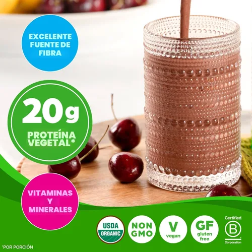Miniatura 4 de Orgain Proteína en Polvo Orgánica Vegana de Reemplazo de Comidas, Dulce de Chocolate Cremoso - 20g Proteína a Base de Plantas, Sin Gluten, Sin