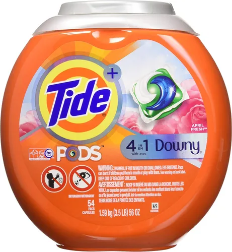 Miniatura 16 de Tide PODS con detergente líquido Downy, April Fresh, 12