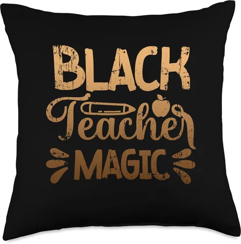 Miniatura 4 de Black Teacher Magic African American Educator Pride History Throw Pillow