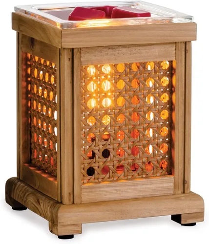 Miniatura 8 de Candle Warmers Etc. Calentador de fragancia con iluminación de bombilla vintage - calentador iluminado para calentar, cera perfumada para derretir