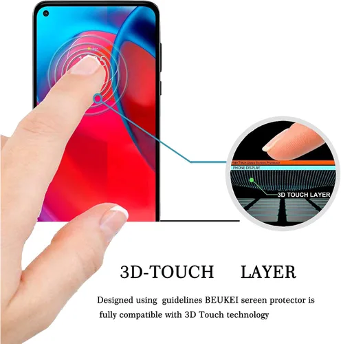 Miniatura 3 de Paquete de 4 protectores de pantalla compatibles con Motorola Moto G Stylus 5G/Moto G Stylus (2021), vidrio templado