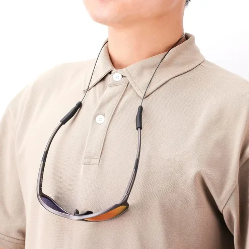 Miniatura 2 de Correa ajustable para lentes, correa antideslizante de 20 pulgadas para lentes de sol para hombres, mujeres, niños, soporte para anteojos sin cola