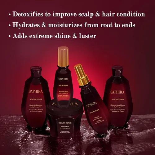 Miniatura 9 de Saphira Healing Repair Shampoo & Conditioner Duo
