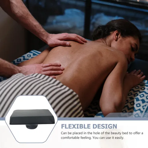 Miniatura 2 de Beavorty Almohada de masaje para masaje, cuna de masaje, mesa de masaje, reposacabezas de repuesto ajustable, almohada elástica de espuma