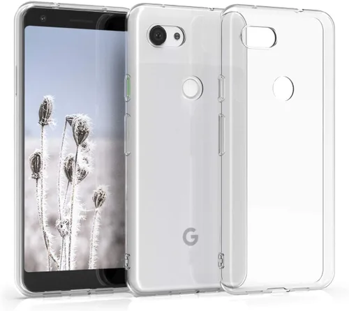 Miniatura 5 de kwmobile Funda compatible con Google Pixel 3a - Funda transparente suave delgada y flexible TPU Funda protectora para teléfono - Transparente