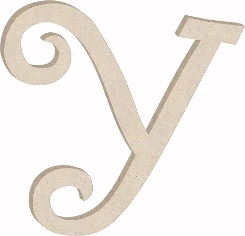 Miniatura 27 de Pequeña letra de madera de 2 pulgadas con forma de letra L para manualidades, decoración de letras sin terminar del alfabeto para niña, forma ABC