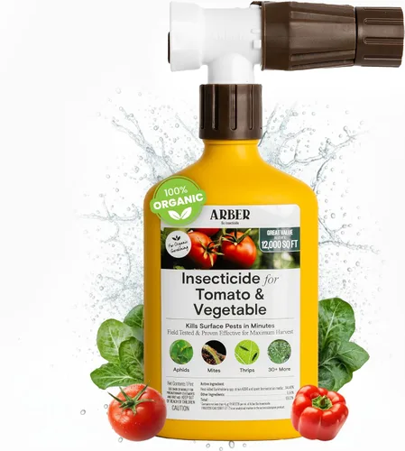 Miniatura 15 de Concentrado Líquido Insecticida Orgánico – Spray para Plantas de Interior y Exterior – Controla Mosquitos de Hongos, Pulgones, Moscas Blancas