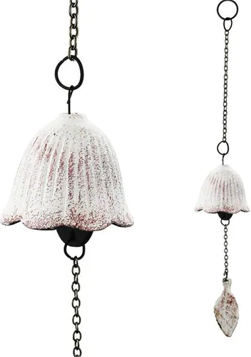 Miniatura 4 de Borlas de campanilla de viento japonesa atrapador de viento aleatorio, 5 tarjetas de PVC, accesorios para campana de viento japonesa de hierro